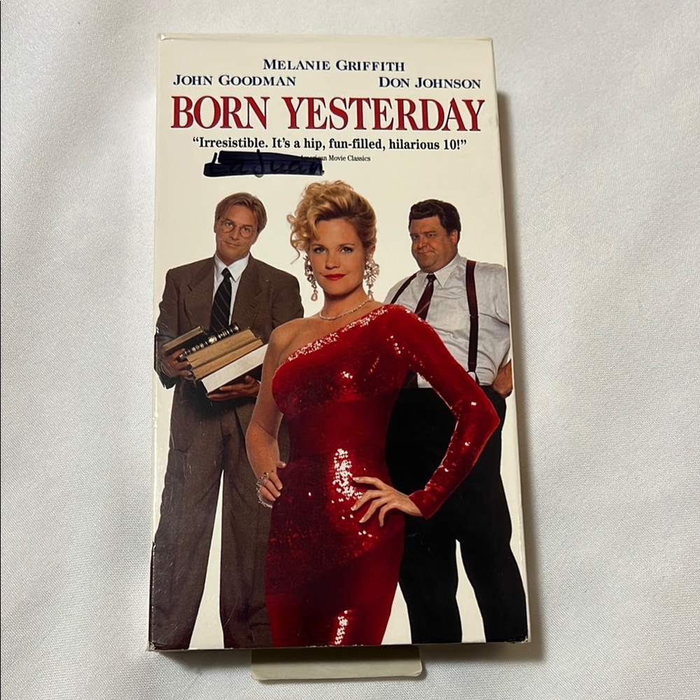 Born Yesterday VHS Movie